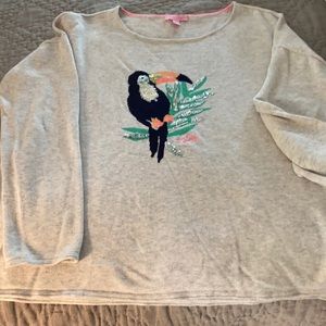 Lily Pulitzer sparkly Toucan sweater